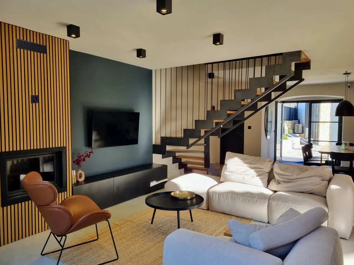 Living room — after renovation