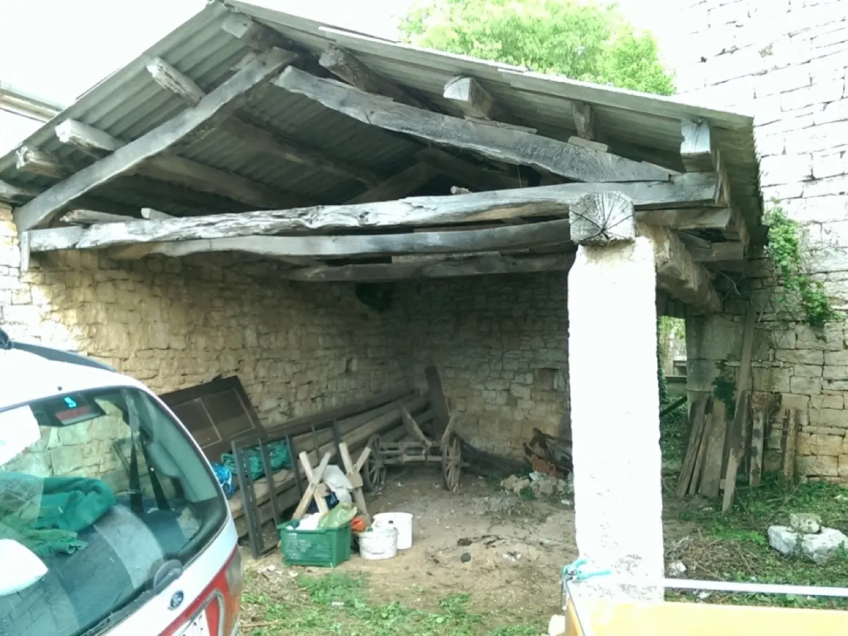 Patio — before renovation