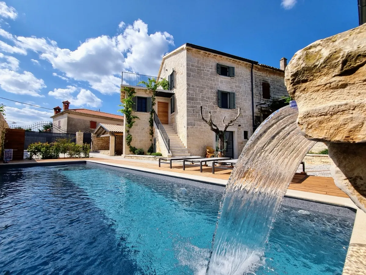 Pool view — after renovation